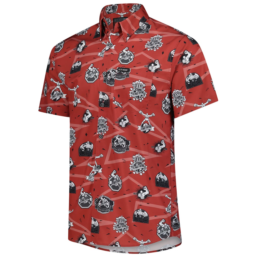  Ulti-Man UFC x Dixxon Flannel Co. Button Up Shirt - Red