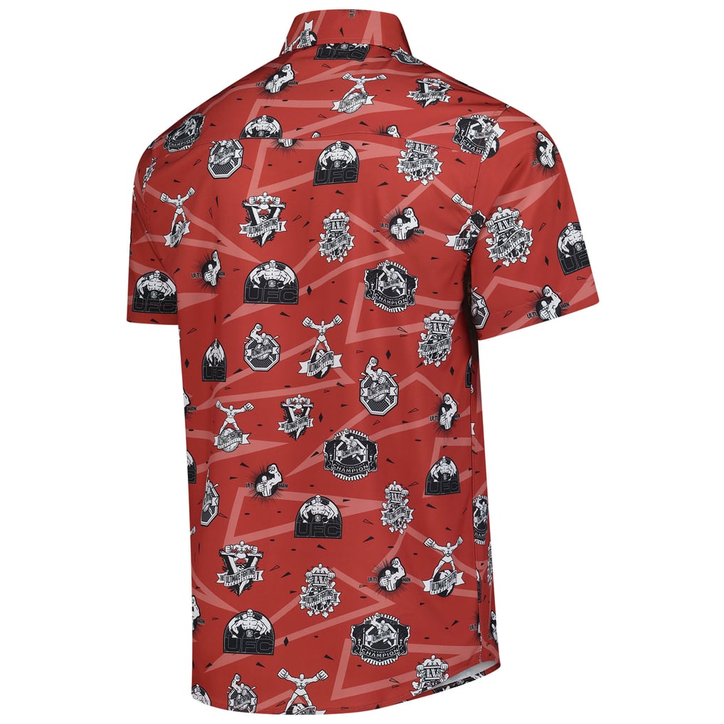  Ulti-Man UFC x Dixxon Flannel Co. Button Up Shirt - Red