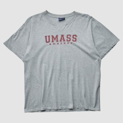 UMass Minutemen MV Sport 2000s T-shirt - Heather Gray - M by Fanatics Real Vintage