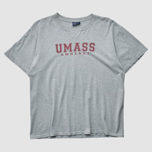 UMass Minutemen MV Sport 2000s T-shirt - Heather Gray - M by Fanatics Real Vintage