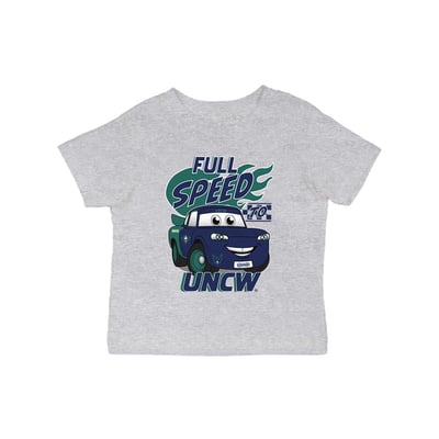 UNC Wilmington Seahawks Vive La Fete Infant Full Speed T-Shirt - Gray