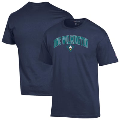 UNC Wilmington Seahawks Champion Arch Logo T-Shirt - Navy