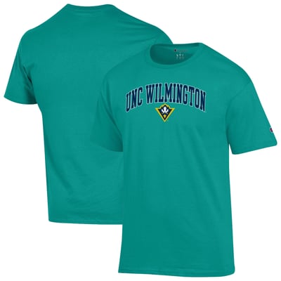 UNC Wilmington Seahawks Champion Arch Logo T-Shirt - Teal