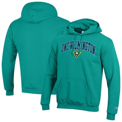 UNC Wilmington Seahawks Champion Powerblend Hoodie - Teal