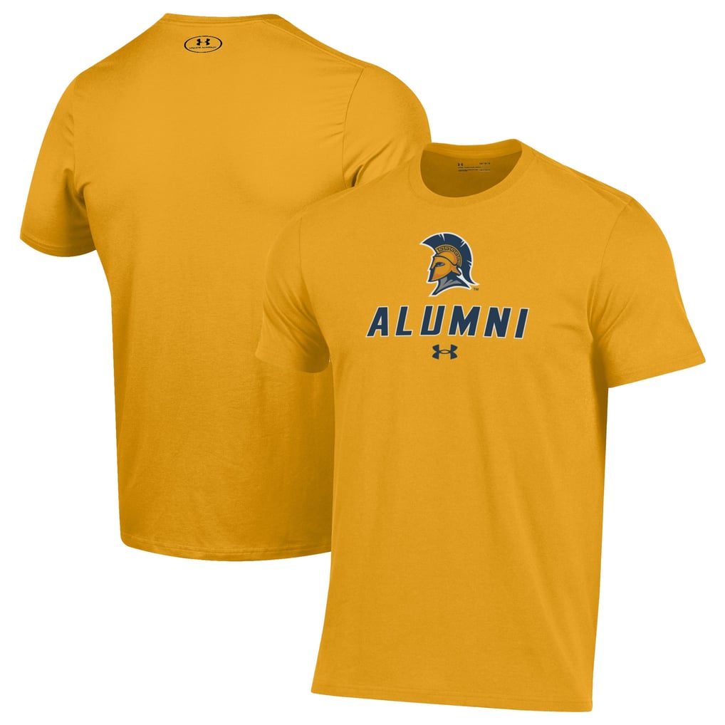  UNCG Spartans Under Armour Alumni Performance T-Shirt - Gold