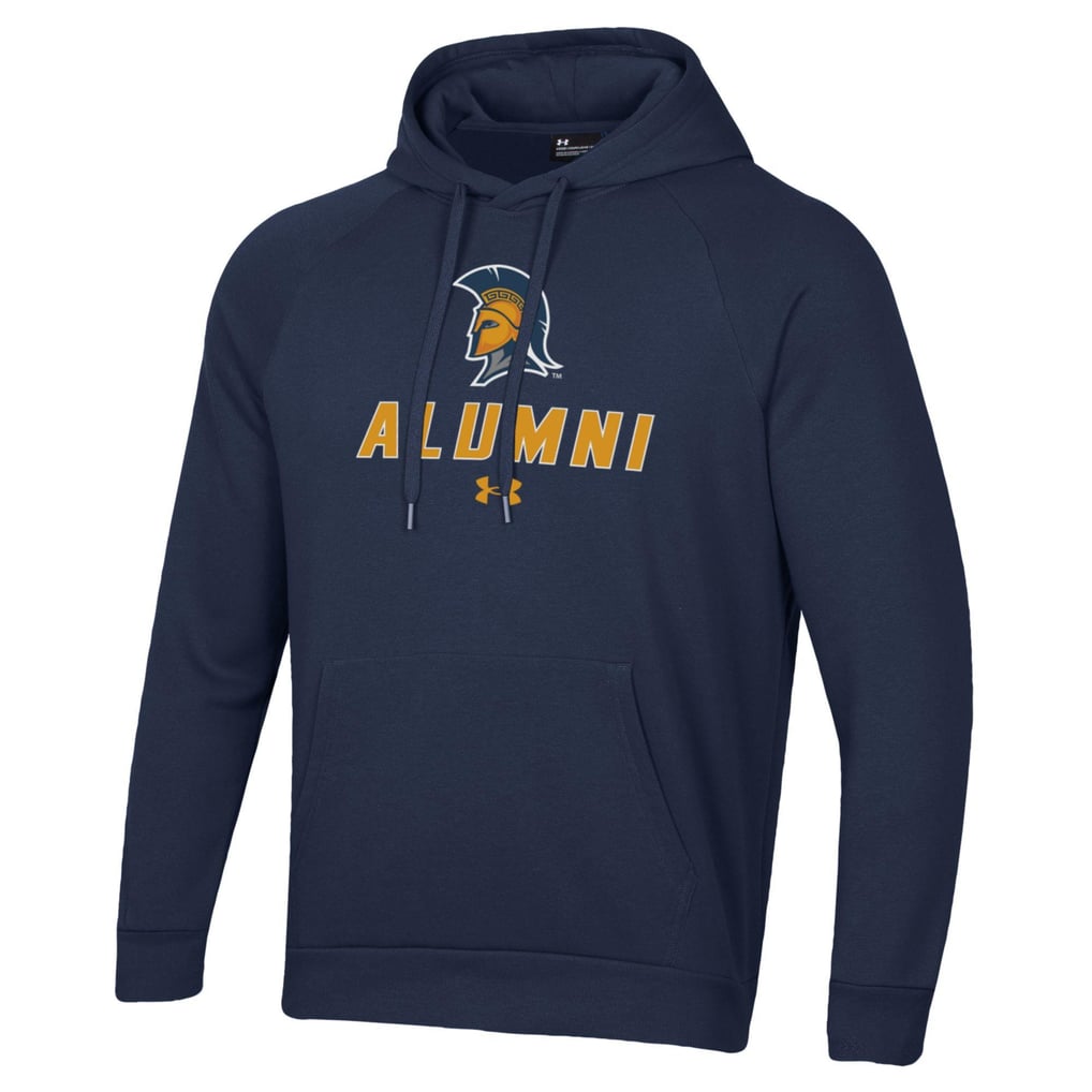 UNCG Spartans Under Armour Alumni Rival Fleece Pullover Hoodie - Navy