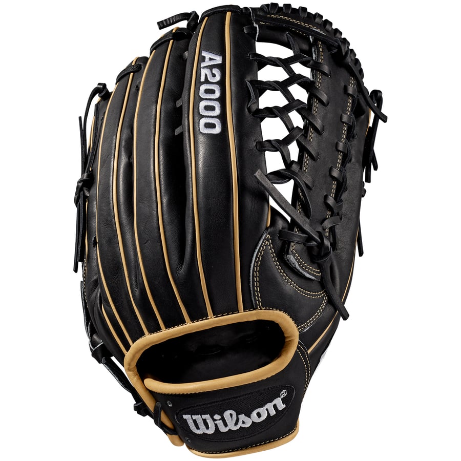 BARNETT GL-125 Gant De Baseball Cuir 12,5" Outfield - Compétition, Noir, Pour Gaucher