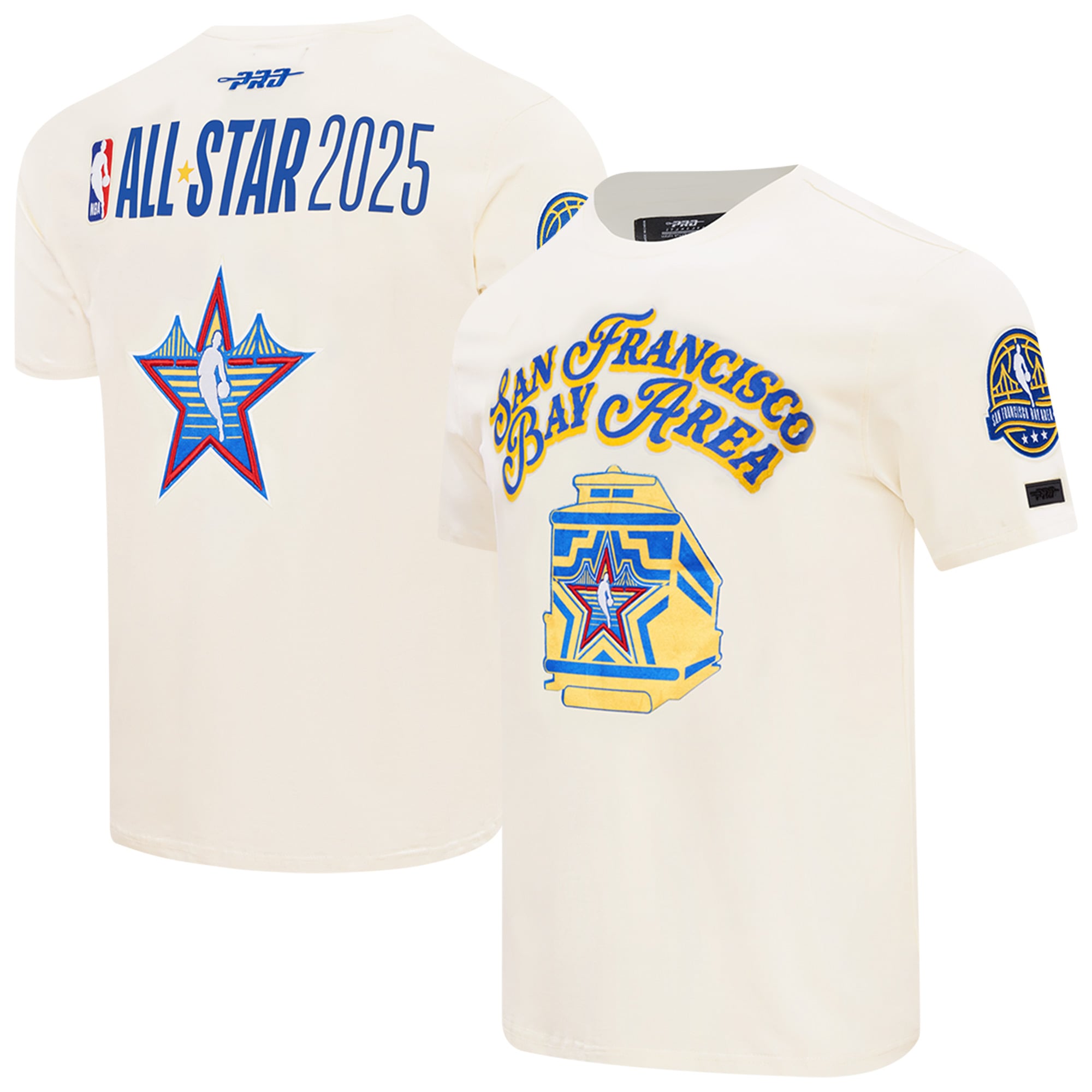 Unisex 2025 NBA All-Star Game Pro Standard Cream T-Shirt