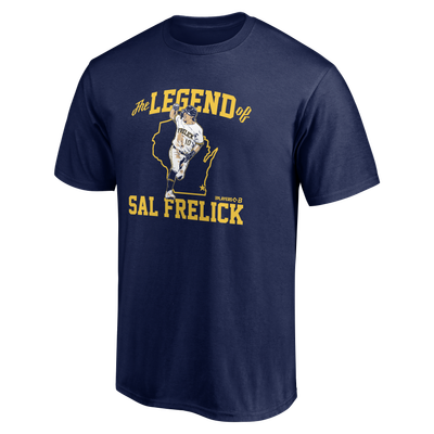 BreakingT Unisex The Legend Of Sal Frelick T-Shirt - Navy