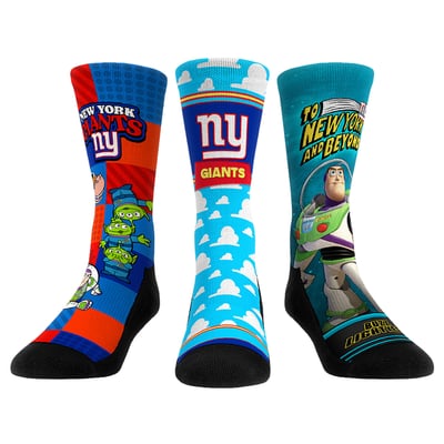  New York Giants Rock Em Unisex Toy Story 3-Pack Crew Socks