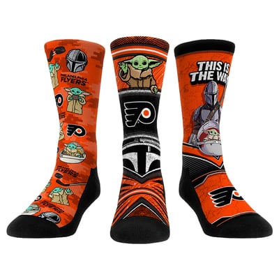  Philadelphia Flyers Rock Em Unisex The Mandalorian 3-Pack Crew Socks