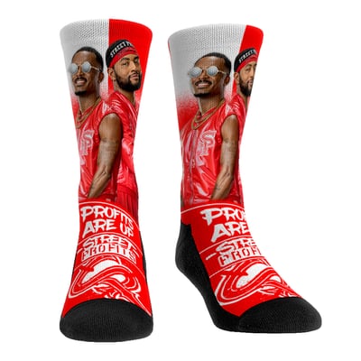  Street Profits Rock Em Unisex Stare Down Crew Socks - 