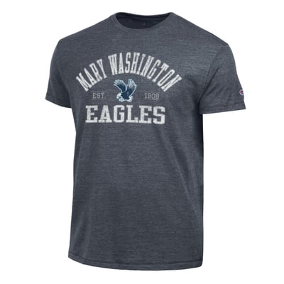 University of Mary Washington Eagles Champion Established Date Ultimate Tri-Blend T-Shirt - Navy
