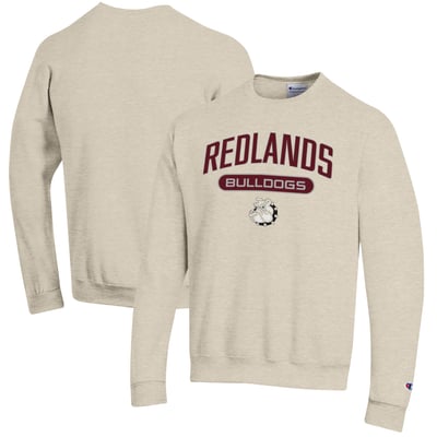 University of Redlands Bulldogs Champion Powerblend Sweatshirt - Oatmeal