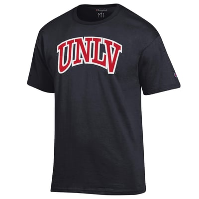 UNLV Rebels Champion Arch Logo T-Shirt - Black