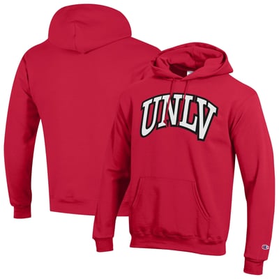 UNLV Rebels Champion Powerblend Hoodie - Scarlet