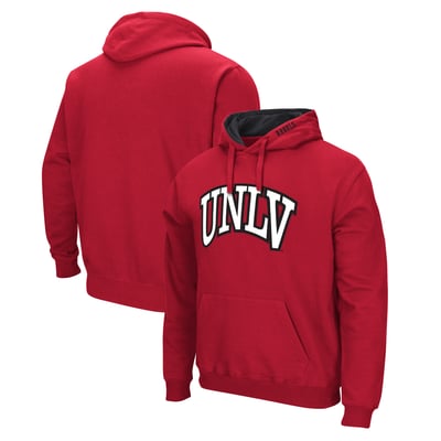  UNLV Rebels Colosseum Arch & Logo 3.0 Pullover Hoodie - Scarlet