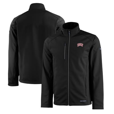  UNLV Rebels Cutter & Buck Evoke Eco Softshell Recycled Full-Zip Jacket - Black