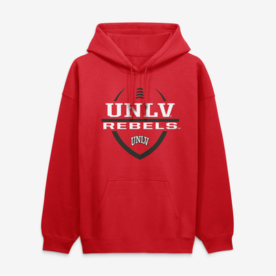 UNLV Rebels Football Fan Hoodie - Scarlet