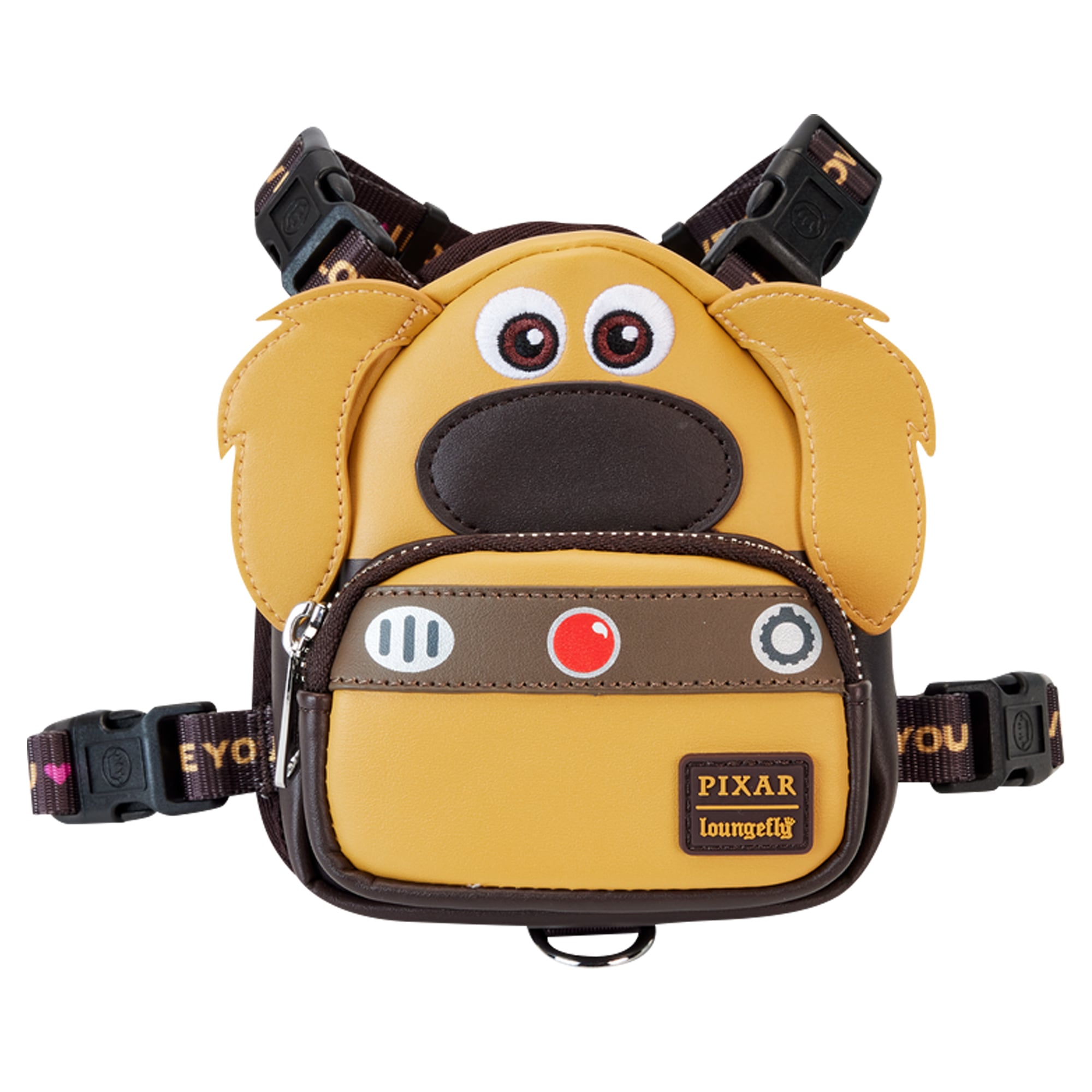 Disney loungefly Dug from Up backpack adjustable 10 by 8 Disney Parks Loungefly Doug of UP Backpack Pixar Movie - Etsy main image 3