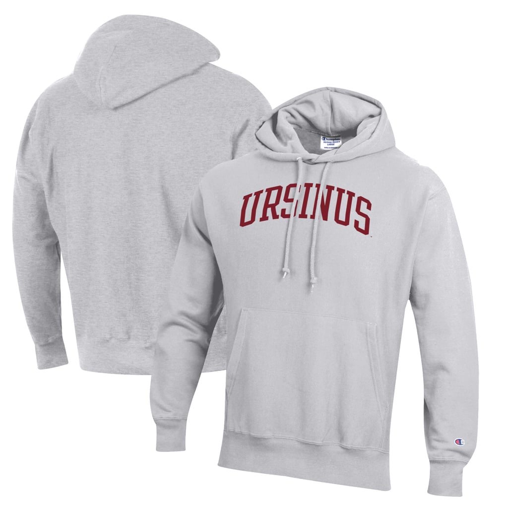 Ursinus Bears Champion Reverse Weave Pullover Hoodie - Gray