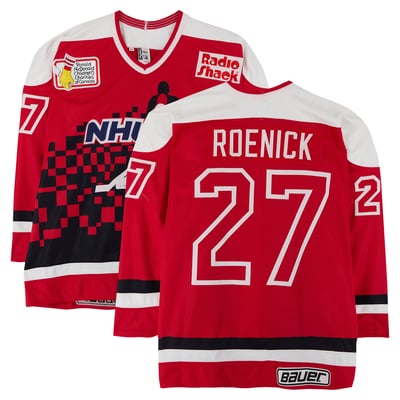 Jeremy Roenick Team USA Fanatics Authentic Game-Used #27 Red Jersey from the 1994 NHL 4-on-4 Challenge