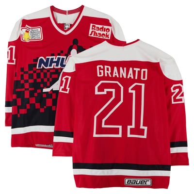 Tony Granato Team USA Fanatics Authentic Game-Used #21 Red Jersey from the 1994 NHL 4-on-4 Challenge