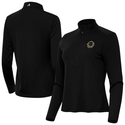  U.S. Junior Amateur Antigua Women's Tribute Half-Zip Pullover Top - Black