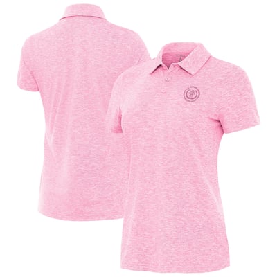  U.S. Junior Amateur Antigua Women's Matter Polo - Pink