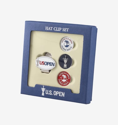 Ahead 2027 U.S. Open Pebble Beach Hat Clip Set with Ball Markers