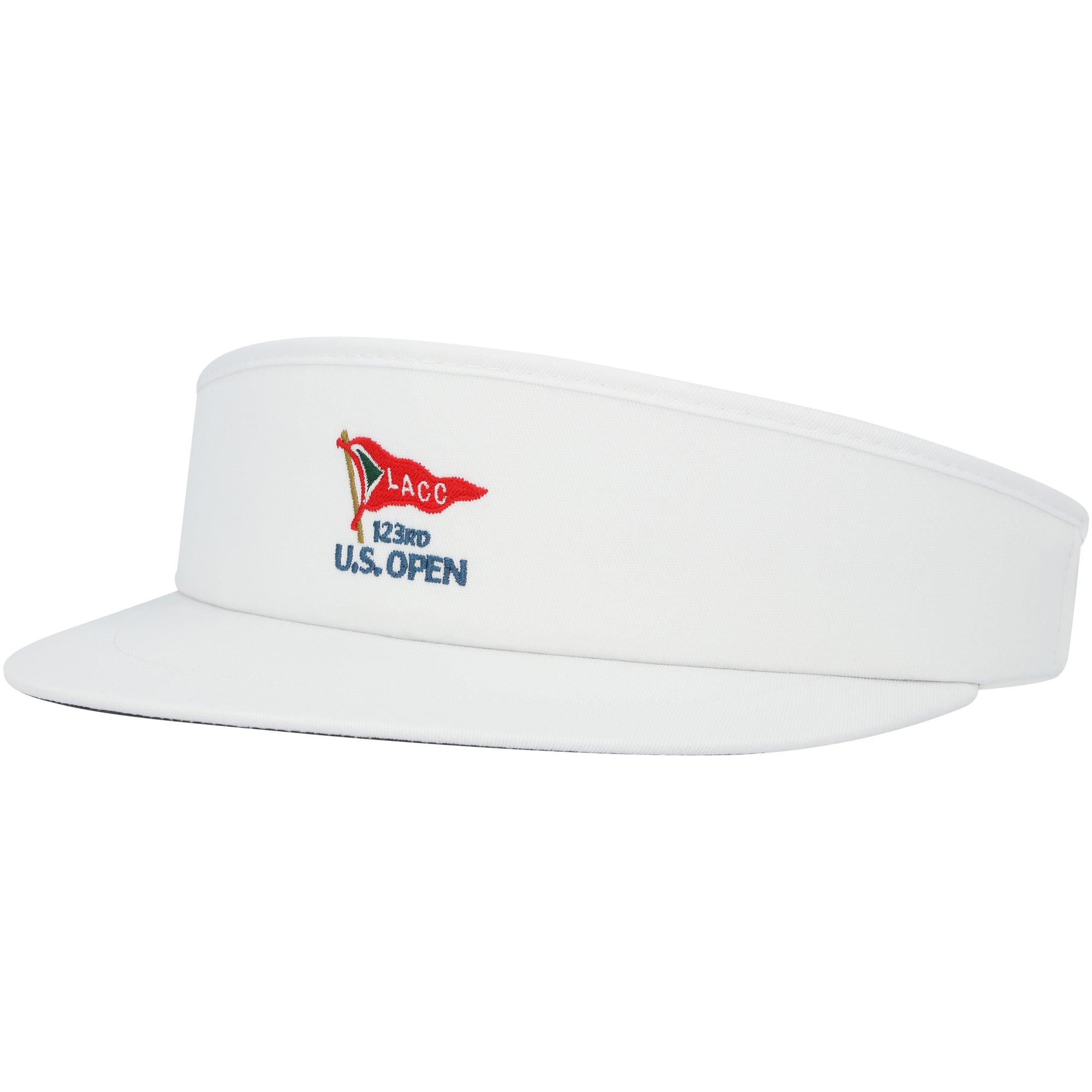 NWT Secession Golf Club Unisex Imperial True Fit White Visor with Logo, OS CJG Imperial Tour Visor – White – Cookie Jar Golf main image 4