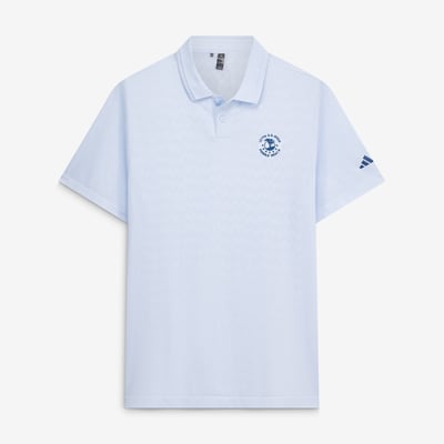 Men's 2027 U.S. Open adidas  Light Blue Ultimate365 Tour Seamless Polo