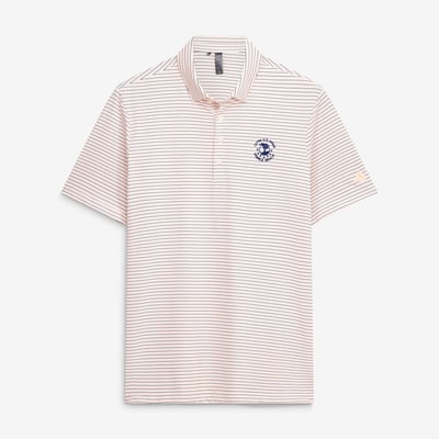 Men's 2027 U.S. Open adidas  White Ultimate 365 Three Color Stripe Polo