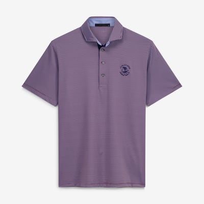 Men's 2027 U.S. Open Greyson  Maroon Pebble Beach Saranac Polo