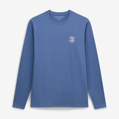 Men's 2027 U.S. Open Holderness & Bourne  Blue The Montague Long Sleeve T-Shirt