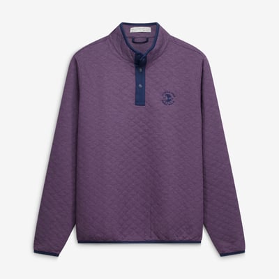 Men's 2027 U.S. Open Holderness & Bourne  Heather Purple The Sullivan Quarter-Snap Pullover
