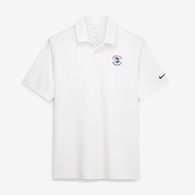 Men's 2027 U.S. Open Nike  White Velocity Dri-FIT Polo