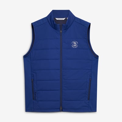 Men's 2027 U.S. Open Peter Millar  Blue Fuse Hybrid Full-Zip Vest