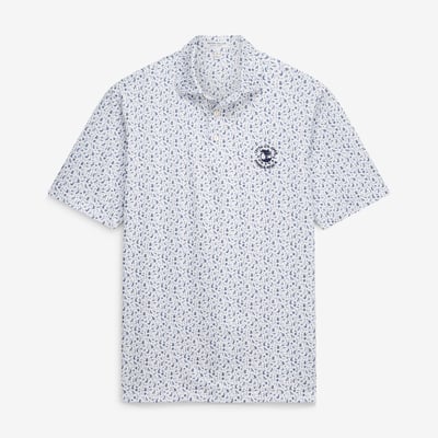 Men's 2027 U.S. Open Peter Millar White Read The Putt Performance Jersey Polo