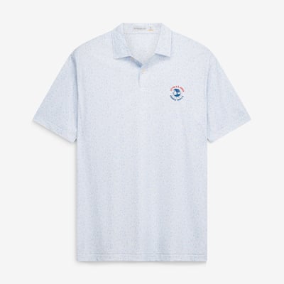 Men's 2027 U.S. Open Peter Millar White Water Hazard Featherweight Performance Polo