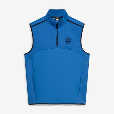 Men's 2027 U.S. Open Under Armour  Blue Pebble Beach Midlayer UA Storm Quarter-Zip Vest