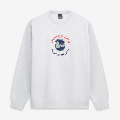 Men's 2027 U.S. Open Under Armour  Heather Gray Sweatshirt