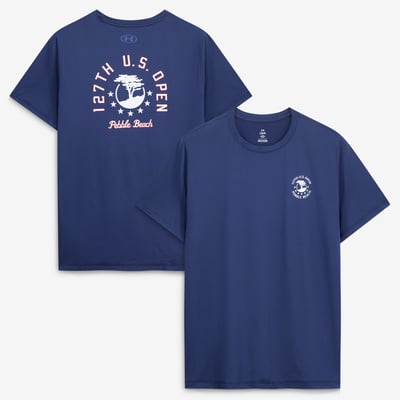Men's 2027 U.S. Open Under Armour  Navy T-Shirt