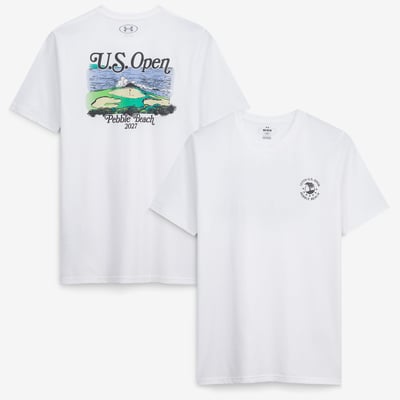 Men's 2027 U.S. Open Under Armour  White T-Shirt