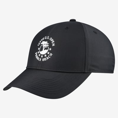 Unisex 2027 U.S. Open Nike  Black Club Dri-FIT Adjustable Hat