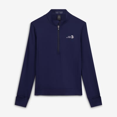 Women's 2027 U.S. Open Greyson  Navy Halley II Half-Zip Pullover