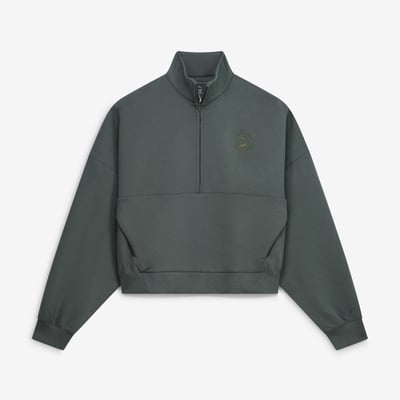 Women's 2027 U.S. Open Nike  Green Impossibly Soft Oversized Dri-FIT Quarter-Zip Pullover