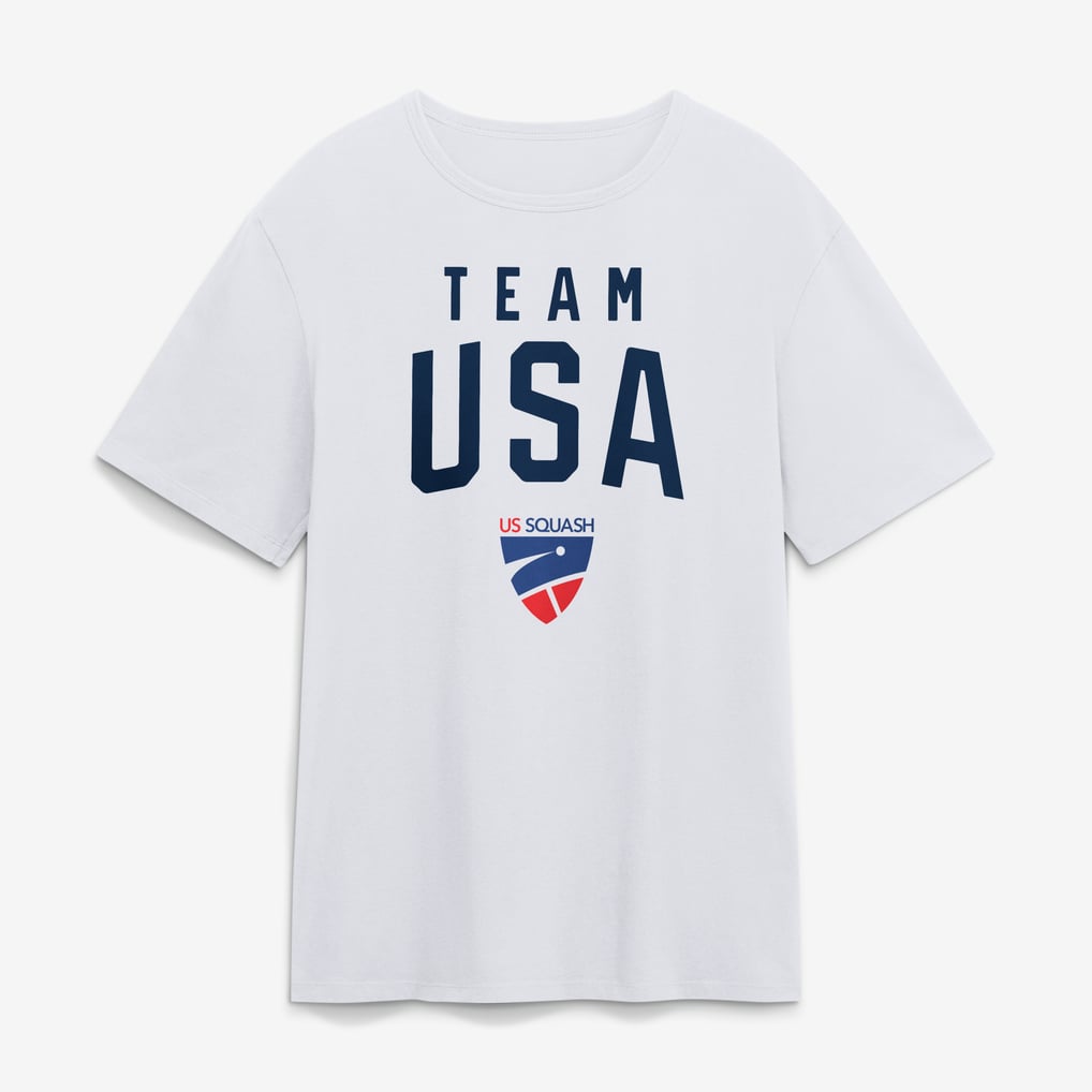 Team USA Summer Games Squash T-Shirt - White