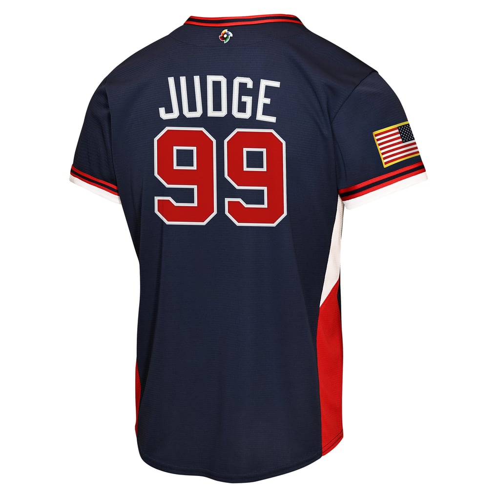 Youth USA Baseball Aaron Judge Nike Navy 2026 World Baseball