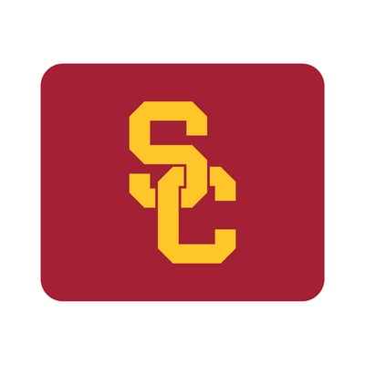 USC Trojans Primary Logo Mouse Pad - Cardinal